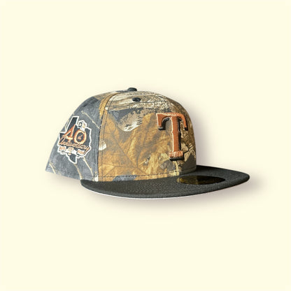 TEXAS RANGERS BLACK REALTREE 40TH ANNIVERSARY