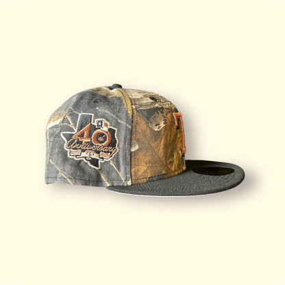 TEXAS RANGERS BLACK REALTREE 40TH ANNIVERSARY