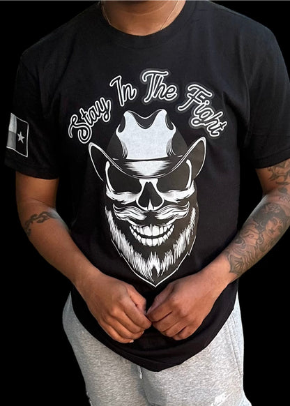 STAY IN THE FIGHT OG T-Shirt (BLACK)