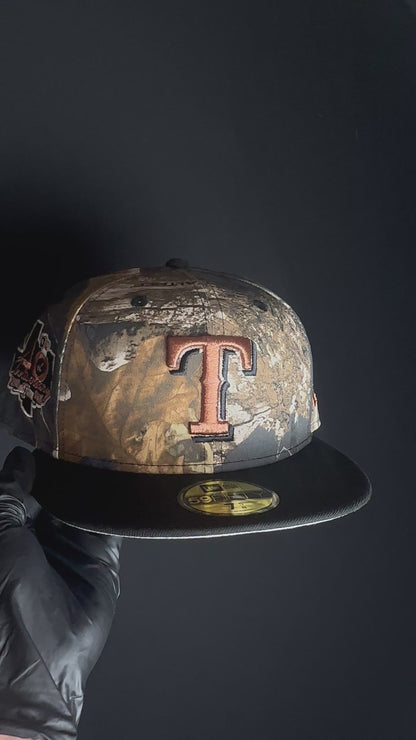 TEXAS RANGERS BLACK REALTREE 40TH ANNIVERSARY
